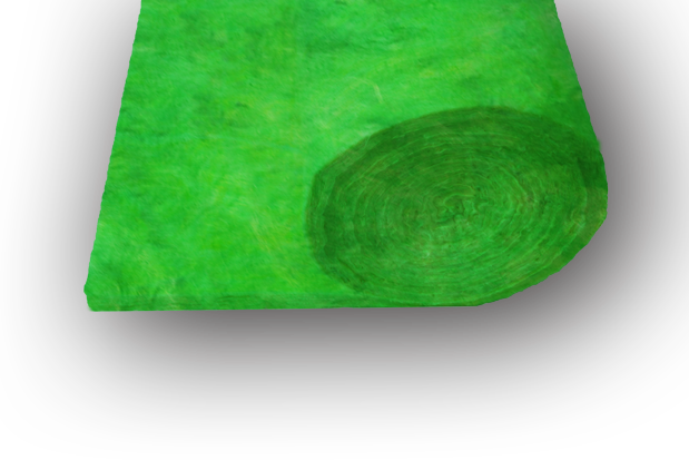 彩色玻璃棉卷毡