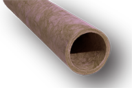 轻量化薄壁无甲醛无丙烯酸玻纤管壳